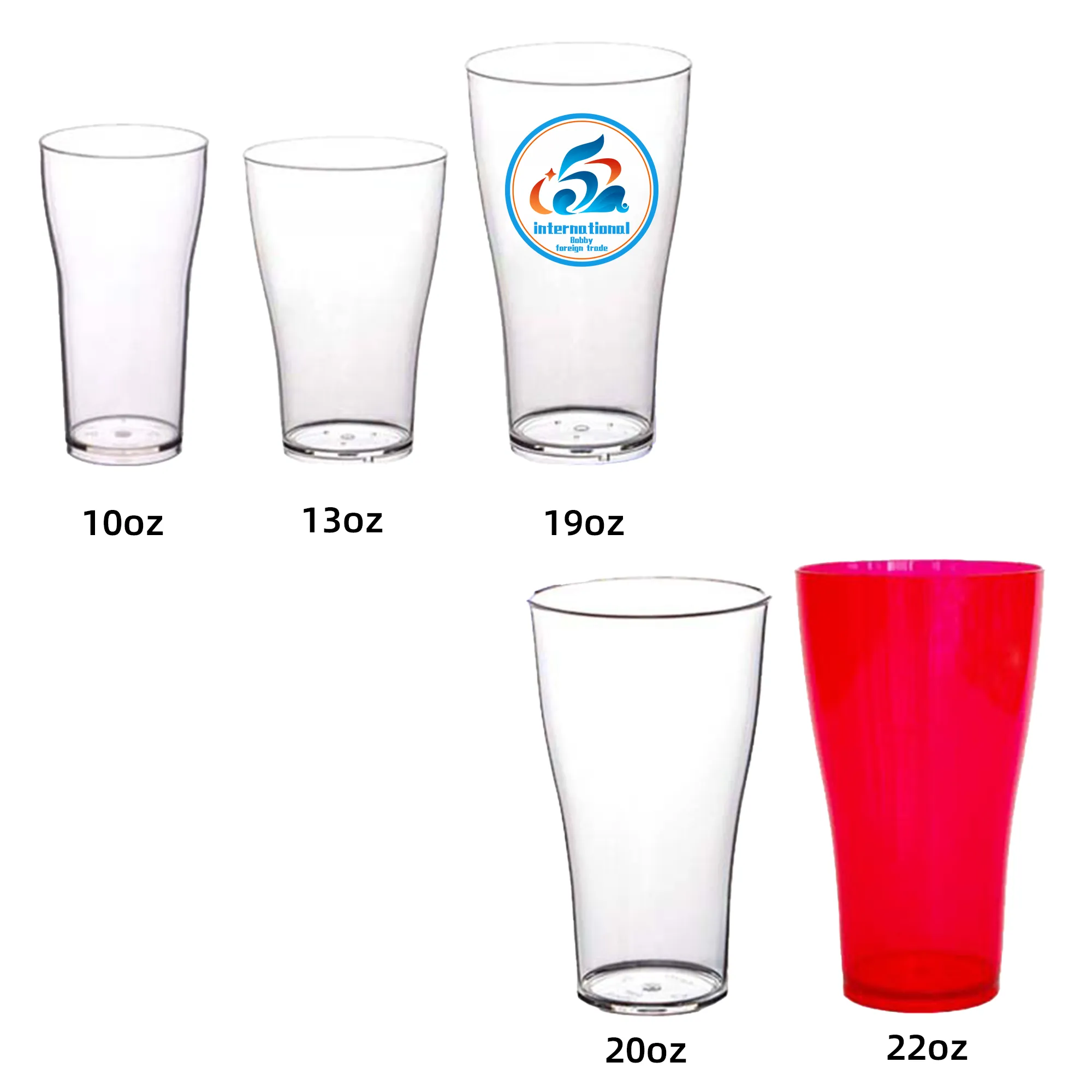 19OZ Plastic Beer Mug
