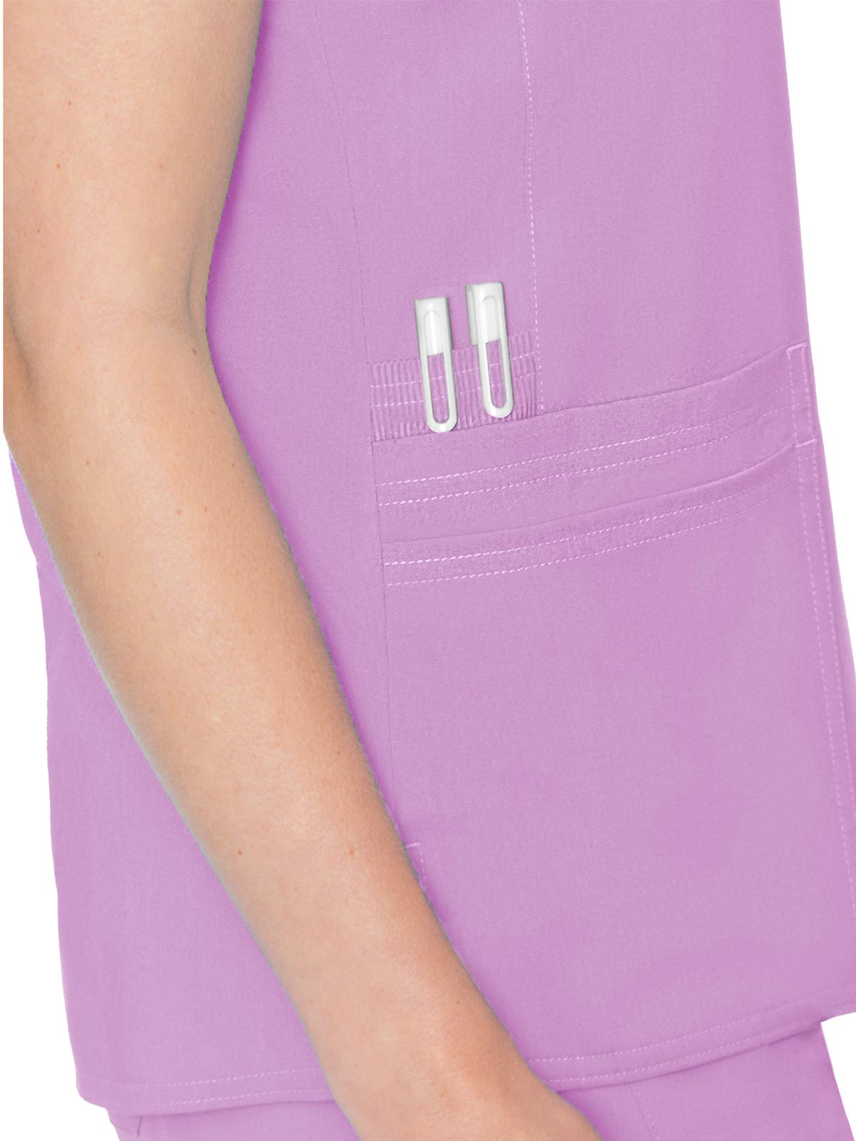 Med Couture - MC Touch - Women's 6-Pocket Raglan Sleeve Top 47