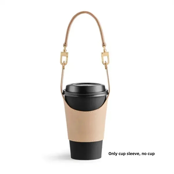 PU Leather Coffee Cup Carrier 17