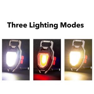 Versatile Mini LED Light Tools with Survival Whistle 8