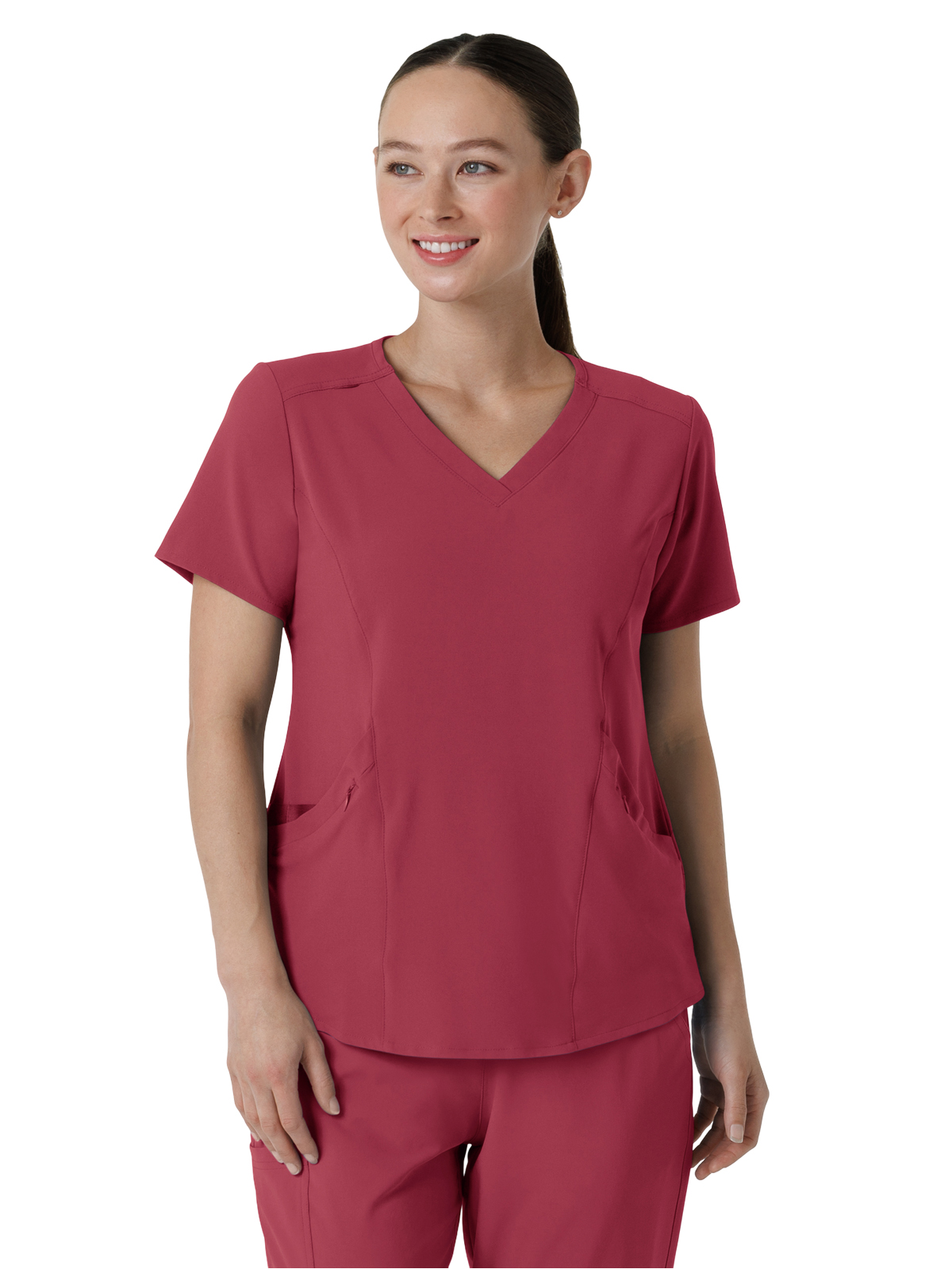 Wink - Renew - Women's Four-Pocket V-Neck Top 68