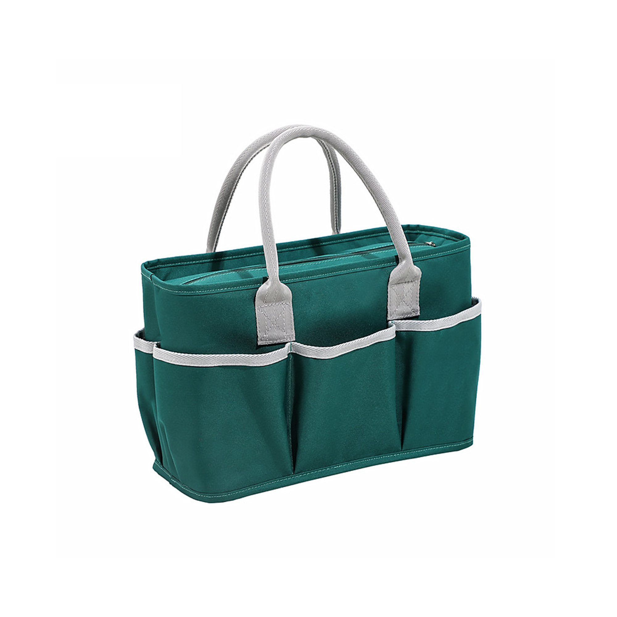Insulated Reusable Lunch Bag 11.8 x 5.1 x 7.9" 4