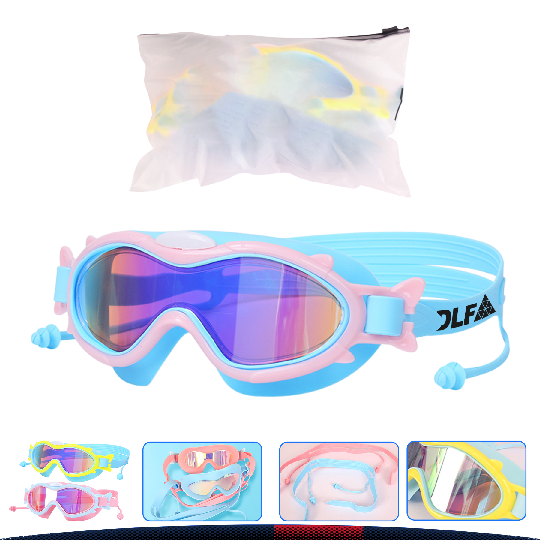 Korne Kids Swimming Goggles 3