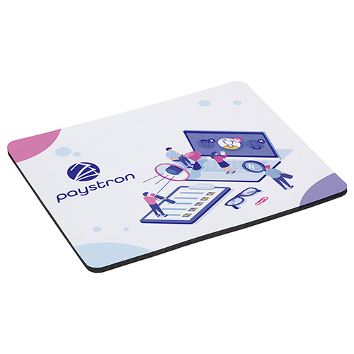 Accent Dye Sublimated Mouse Pad with Antimicrobial Additive 2