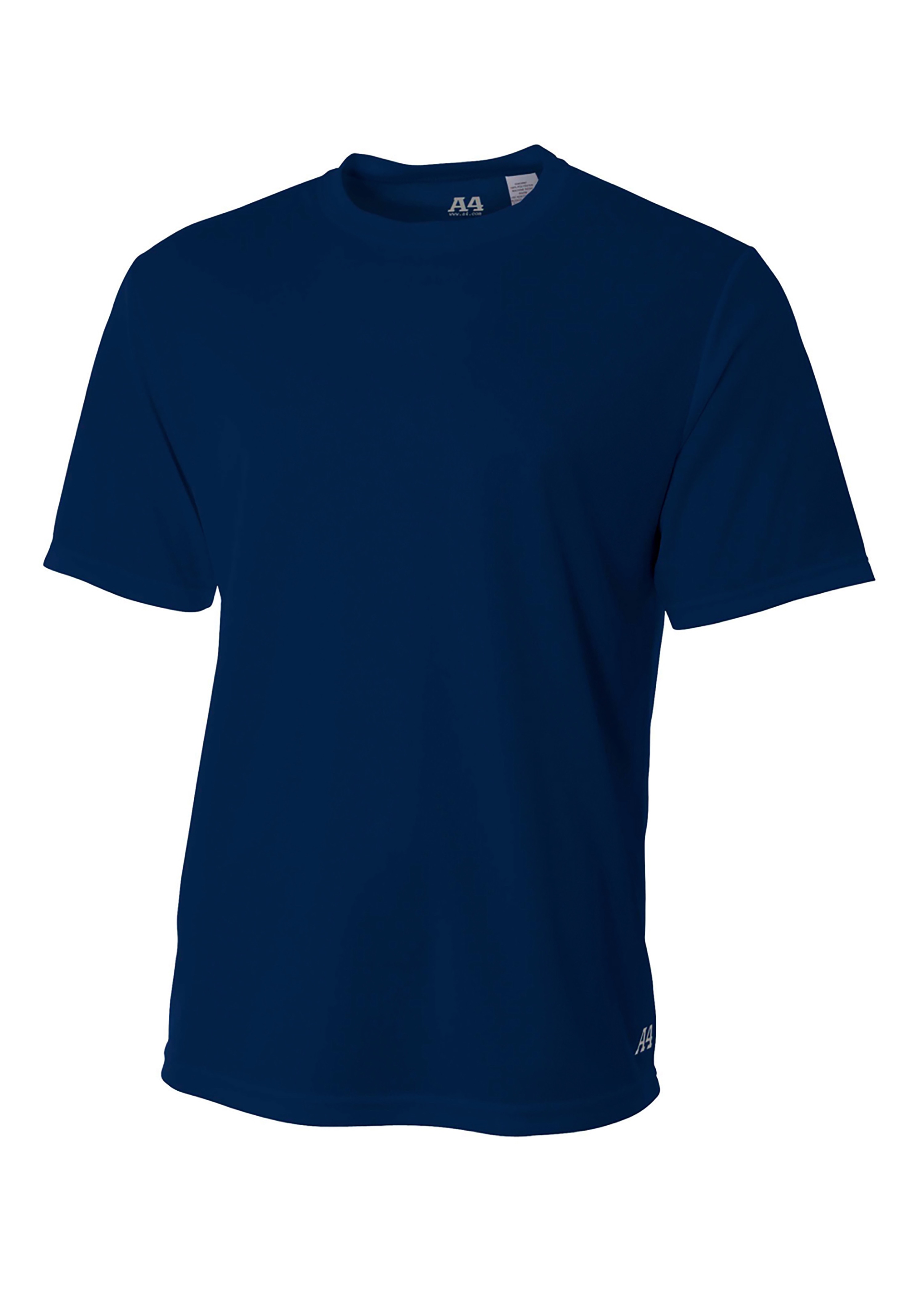 A4 Short Sleeve Birds-Eye Mesh Crew 6