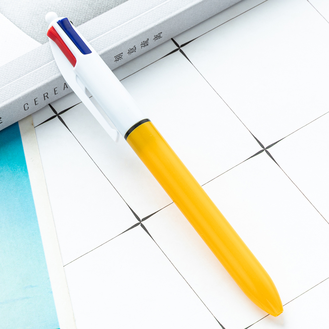 4-in-1 Retractable Ballpoint Pen 3
