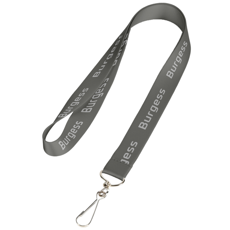 Woven 1" Wide Lanyard