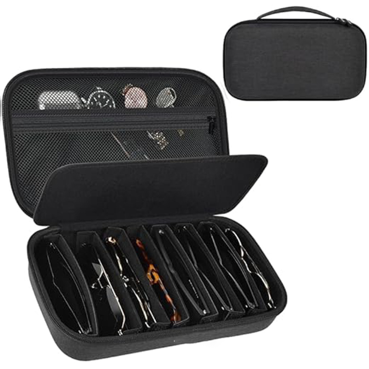 Shockproof EVA Sunglasse Organizer Case 8