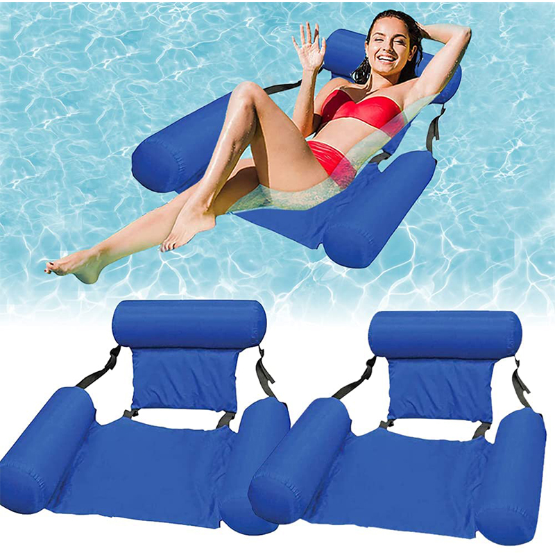 Foldable Backrest Inflatable Floating Bed 4