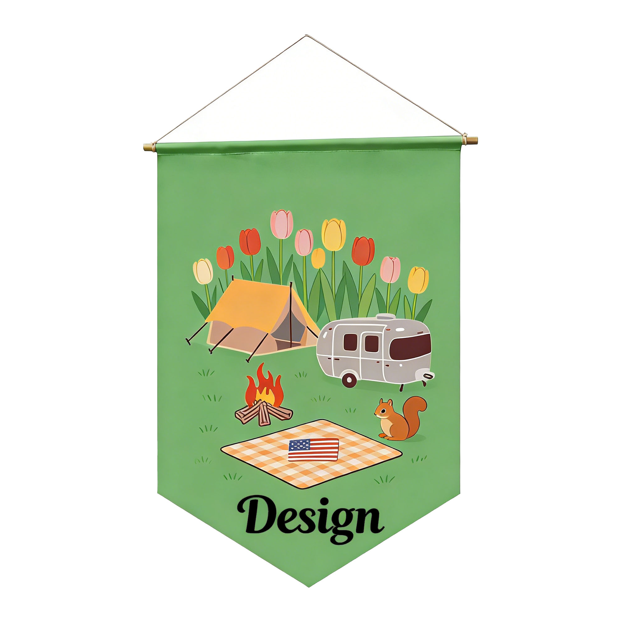 Camping Flag 1