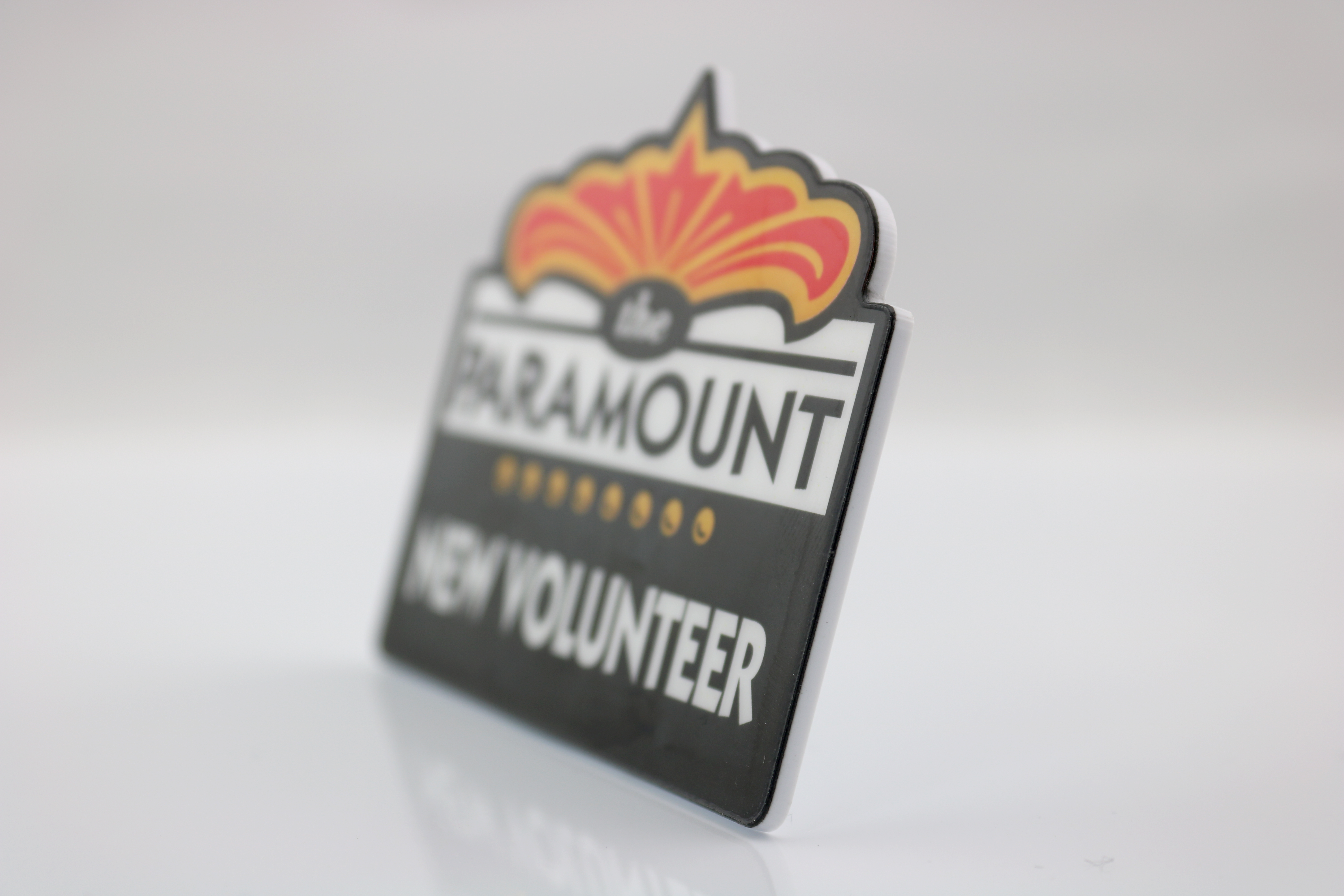 The Siren full color shaped name badge 0-3 sq" 4