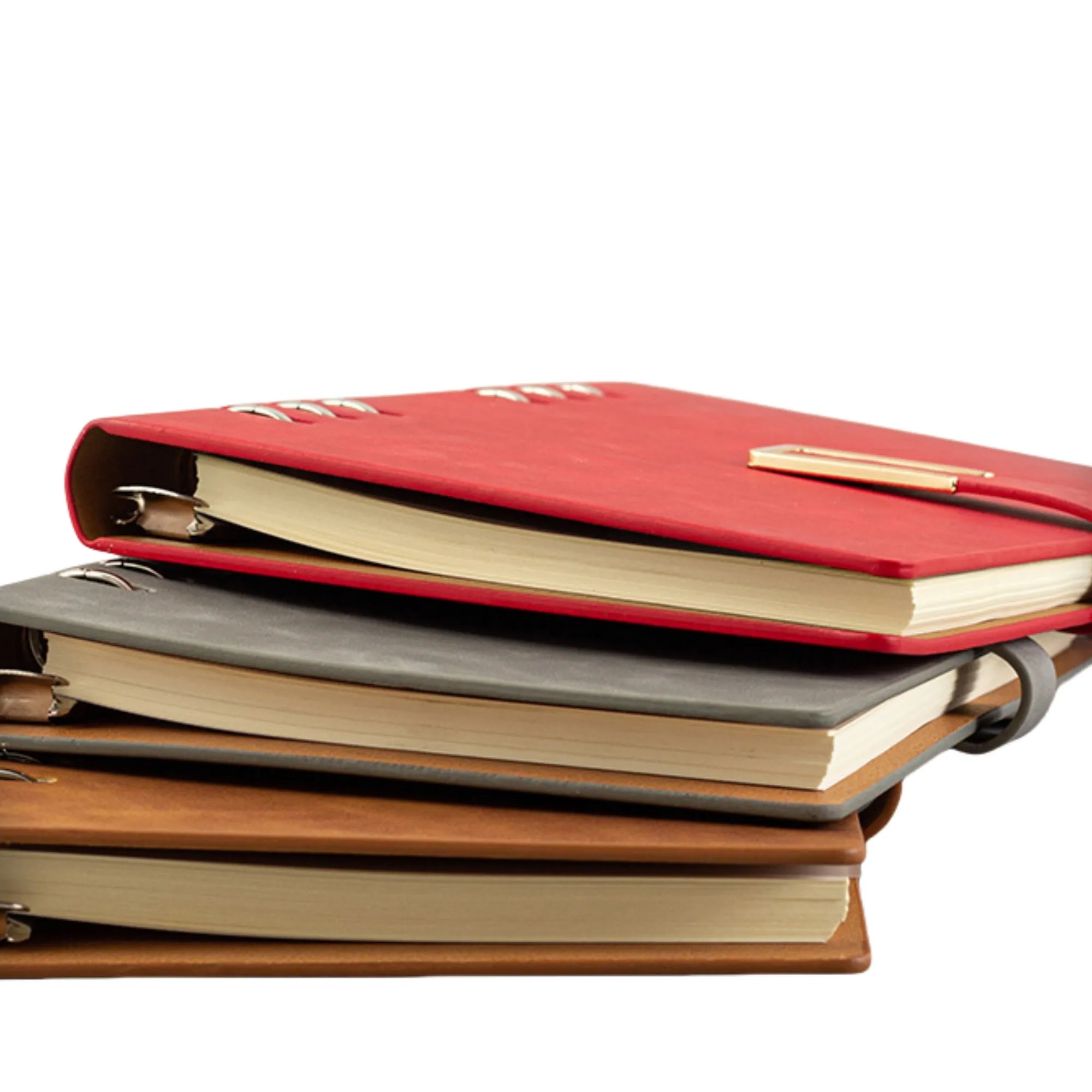 A5 PU Refillable Office Notebook with Magnetic Buckle 4
