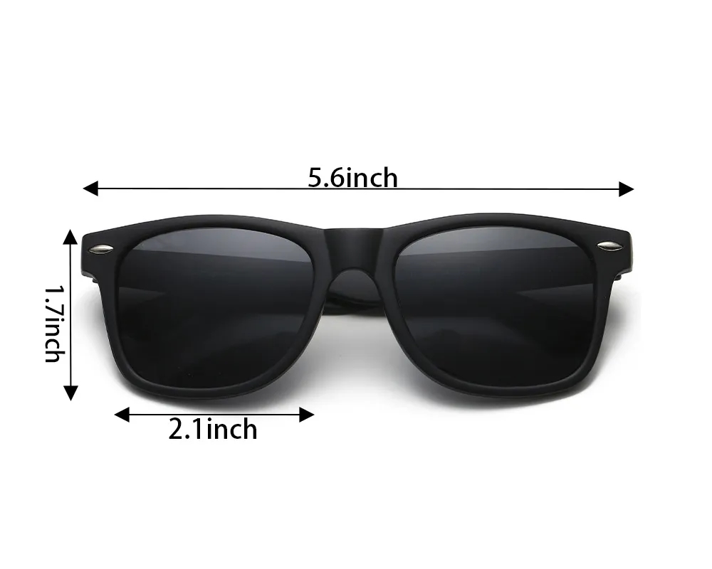 Polarized Fashionable Sunglasses for Women Men 8
