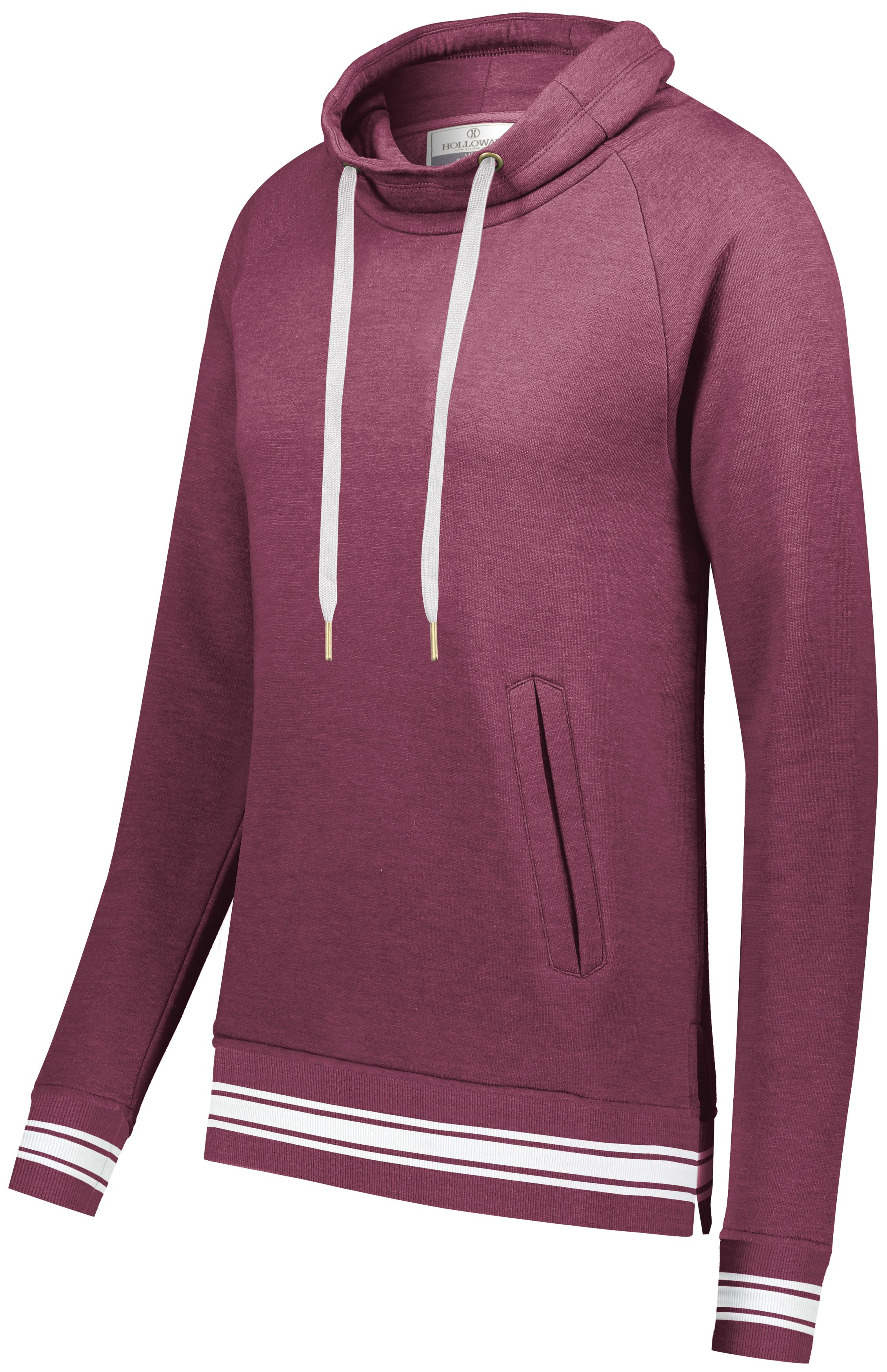 Ladies All-American Funnel Neck Pullover 10