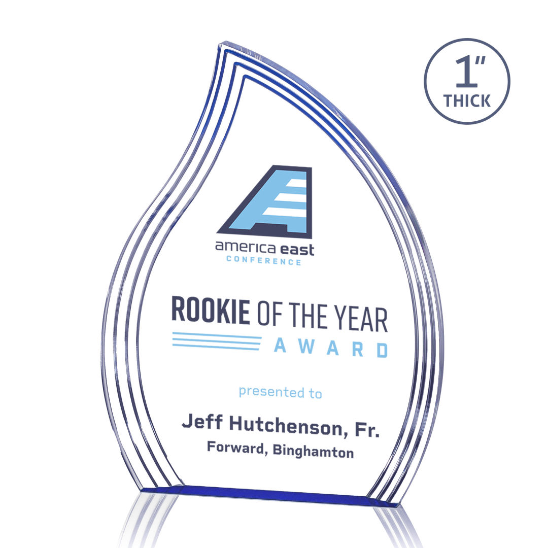 Tidworth Flame VividPrint™ Award - Blue 4