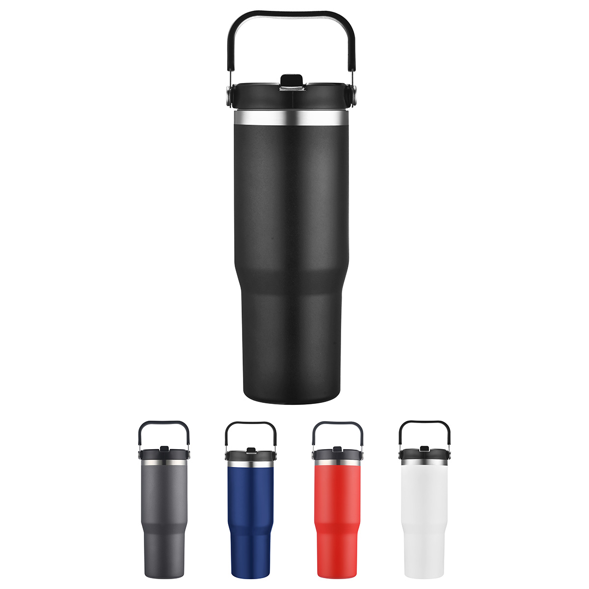 Tollara 30 oz Vacuum Insulated Tumbler with Flip Top Spout 31