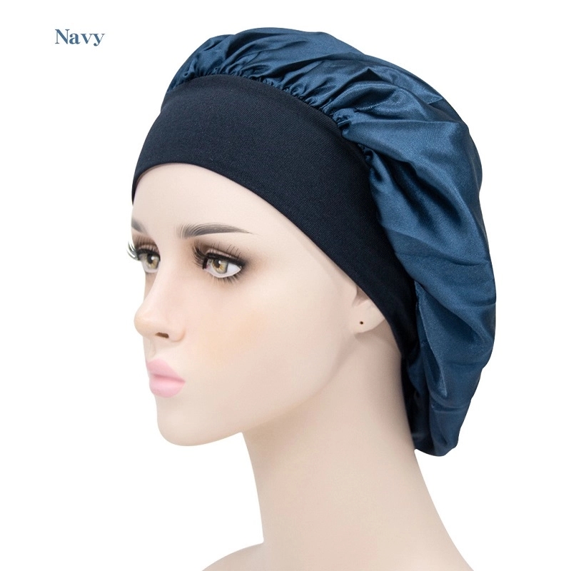 Silk Satin Bonnet Hair Cover Sleep Cap 2