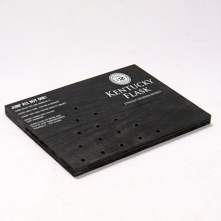 Triangle Peg Game Deluxe Custom Color