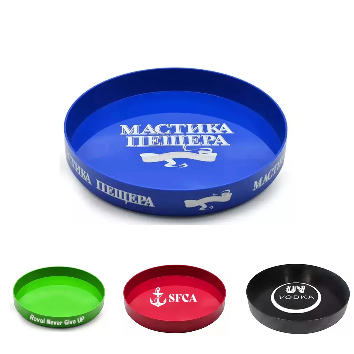 12" Round Plastic Tray 2