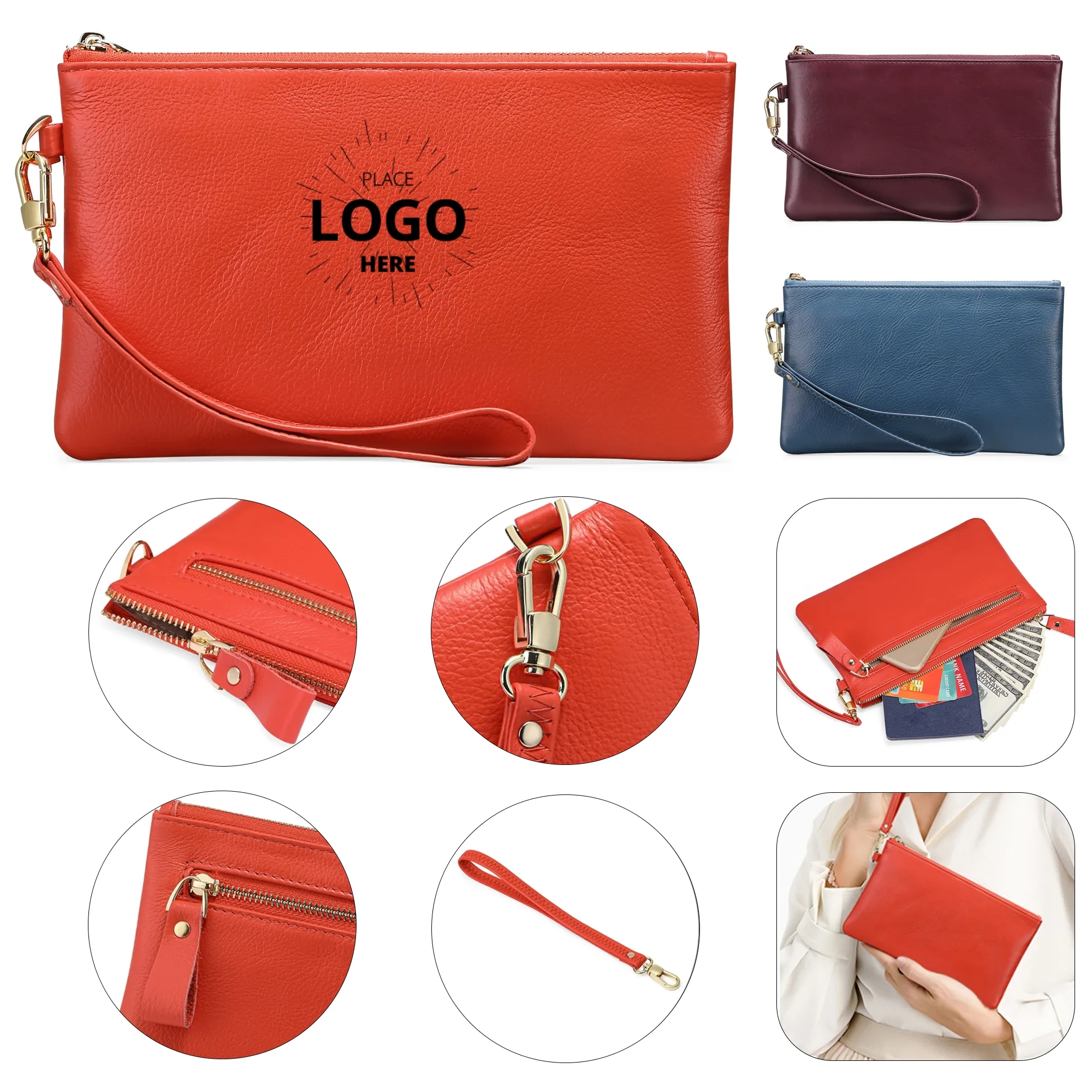 Leather Multi Functional Wallet 2