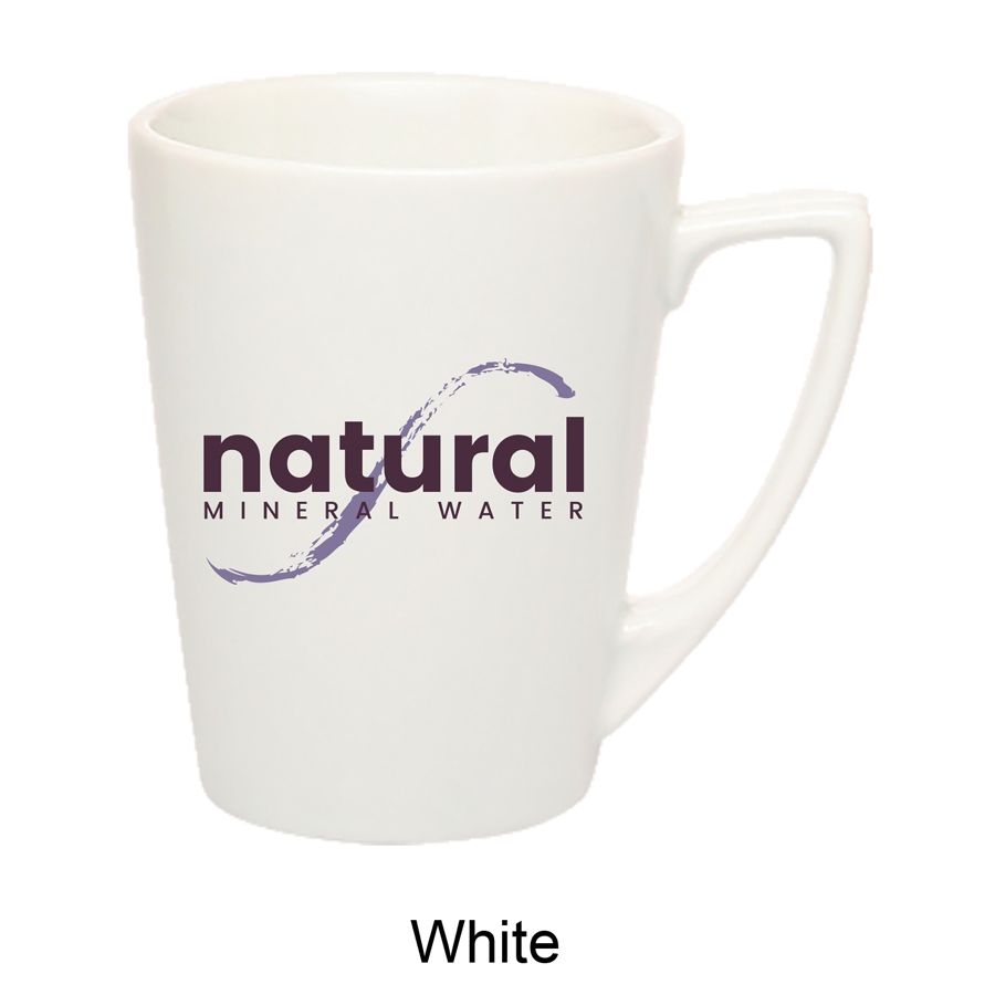 10 oz. Latte Vitrified Porcelain Mug 2