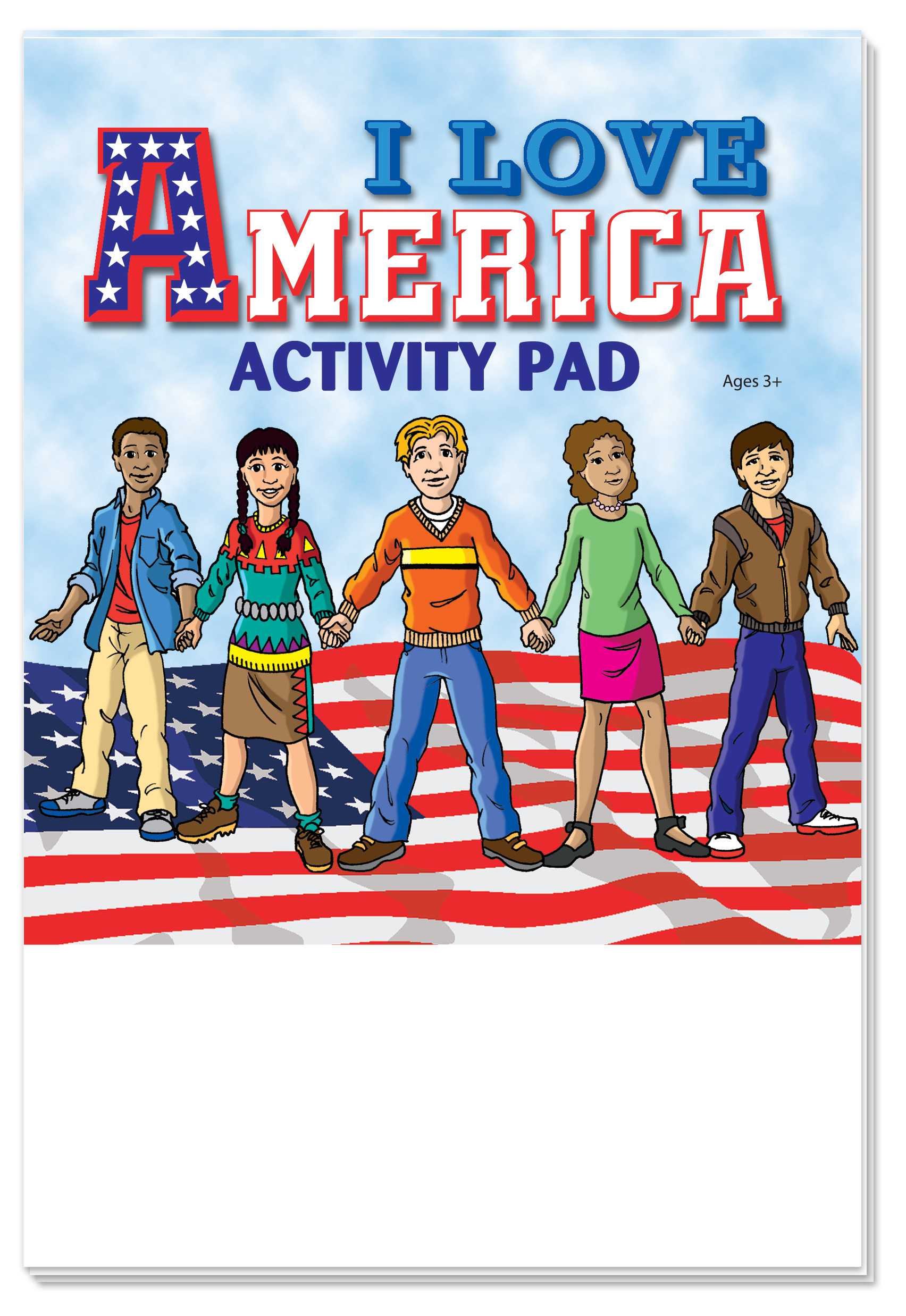 ACTIVITY PAD SET - I Love America Activity Pad Fun Pack 3