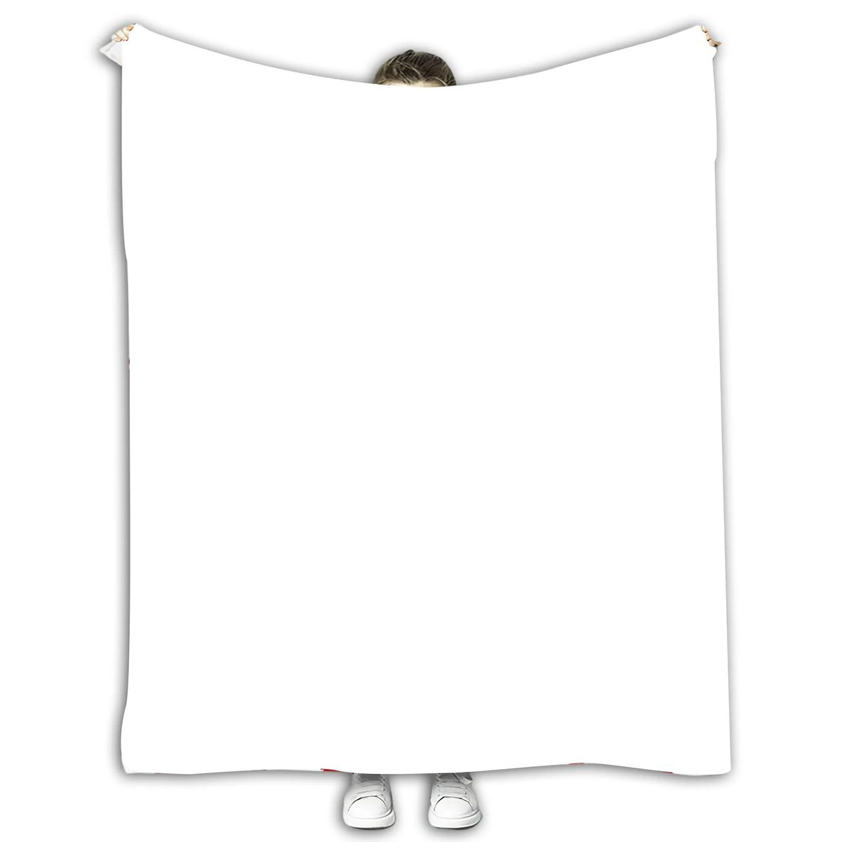 Warm Holiday Blanket with Festive Design 3