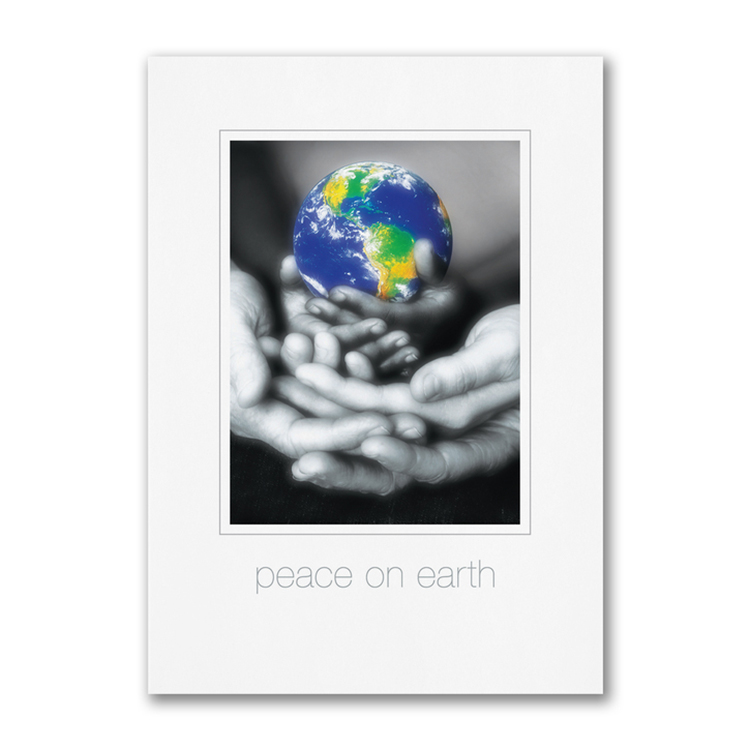 Peaceful Wishes Holiday Card 1
