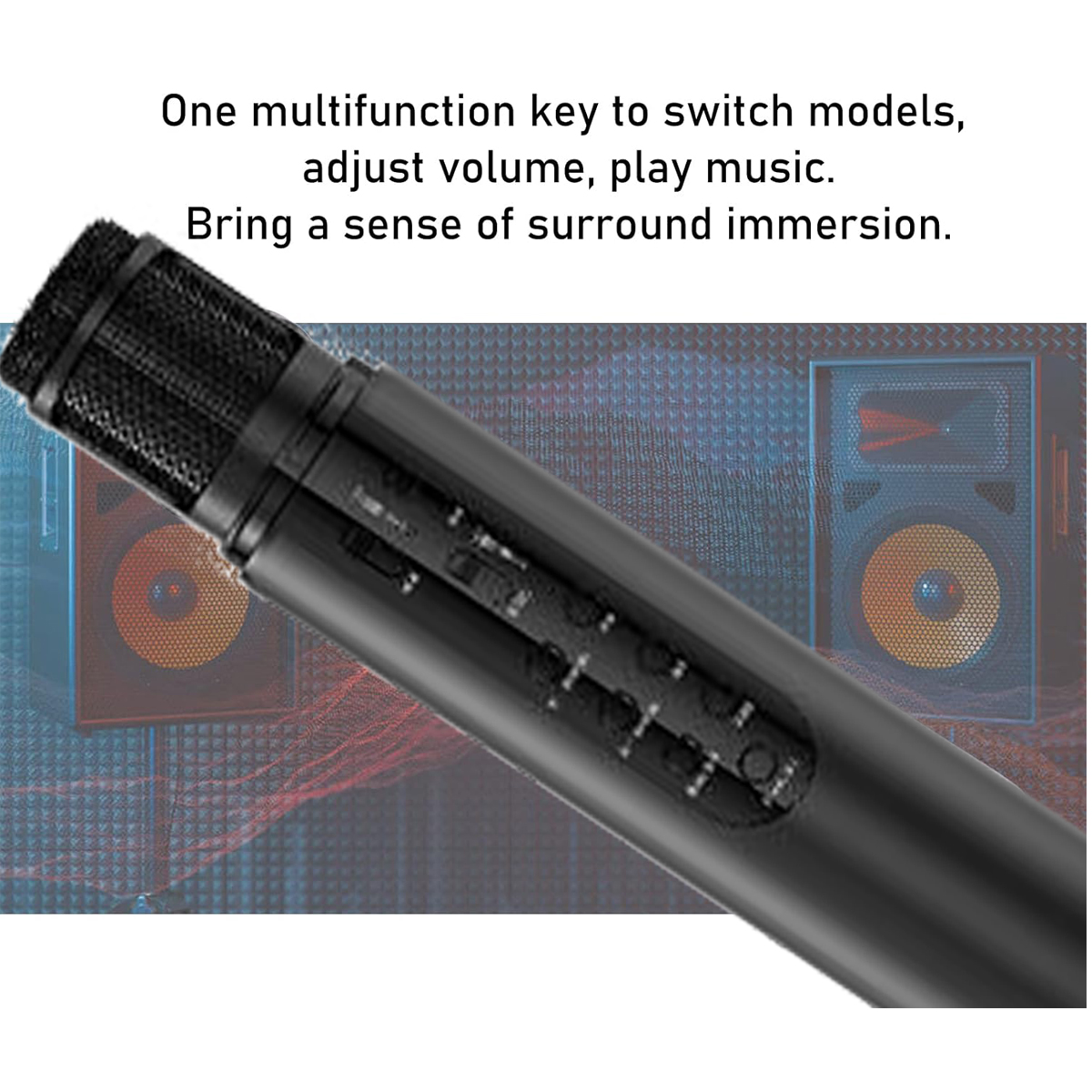 Wireless Karaoke Microphone with Speaker System 5