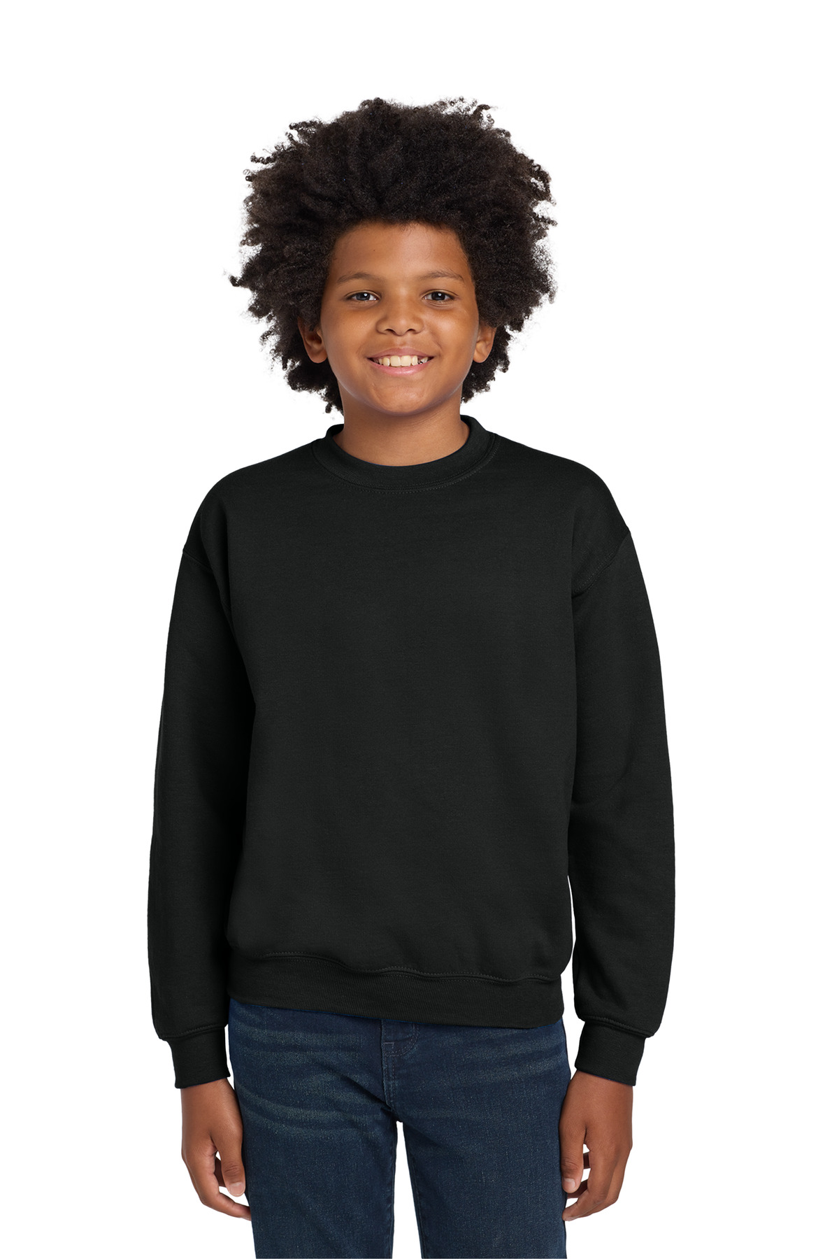 Gildan Youth Heavy Blend Crewneck Sweatshirt. 18000B 10