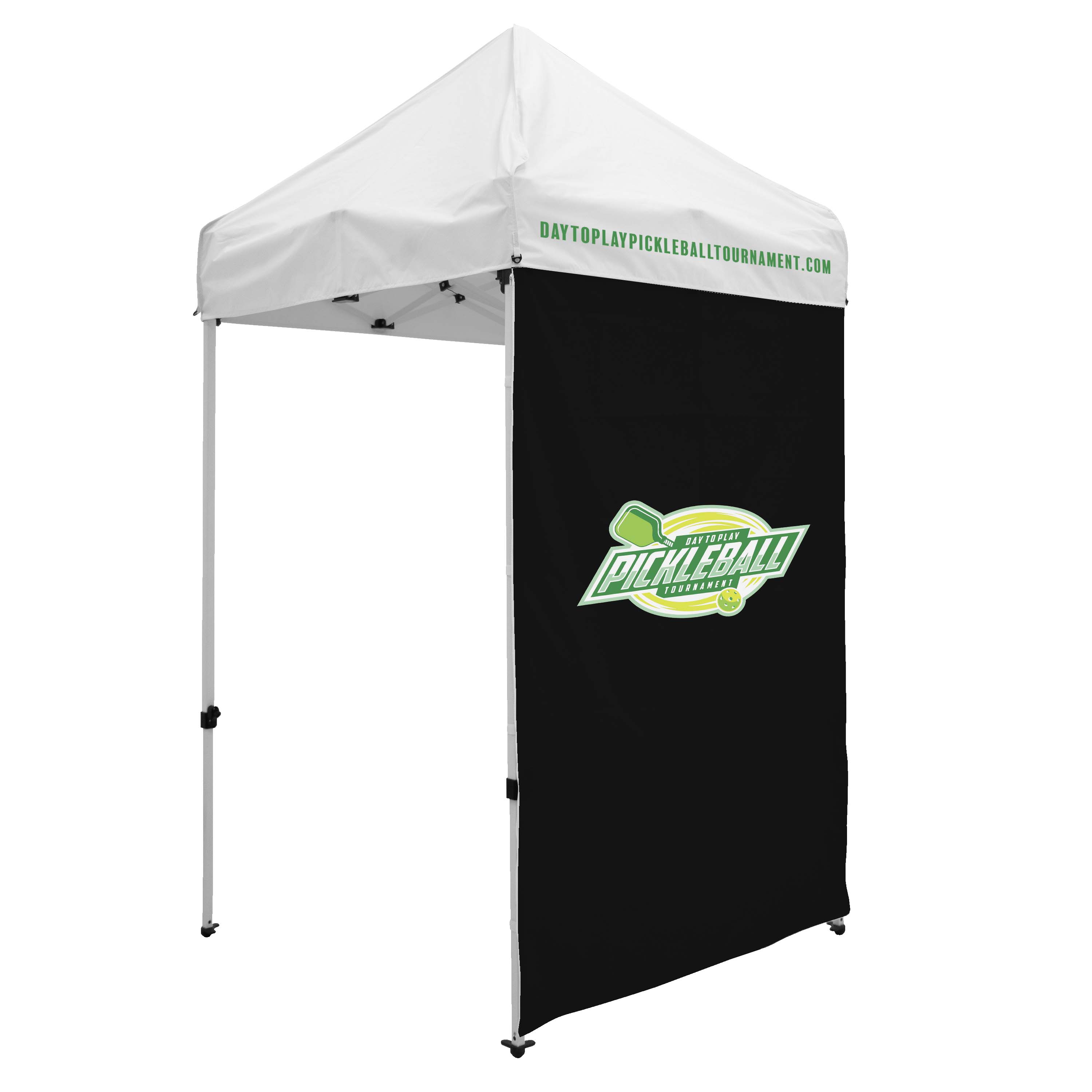 5' Economy Tent Full Wall (Full-Color Imprint) 2