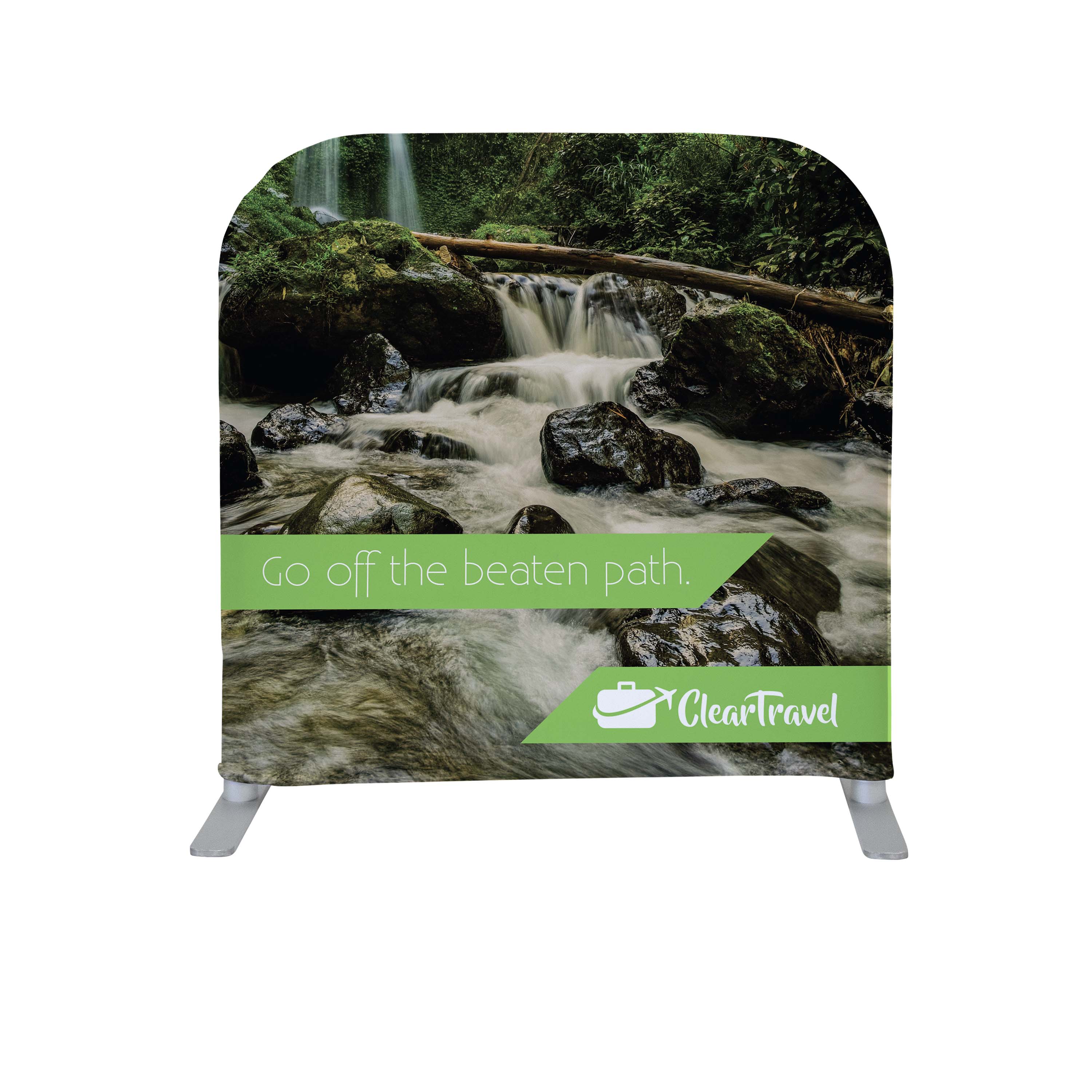 2'W x 2'H EuroFit™ Tabletop Straight Wall Kit 5
