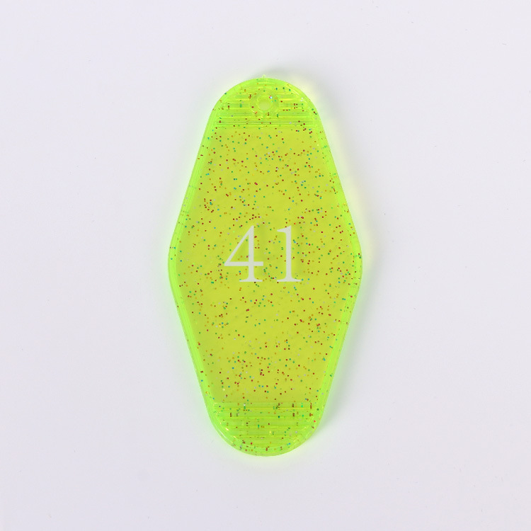 Motel Key Tag W/ Keyring 22