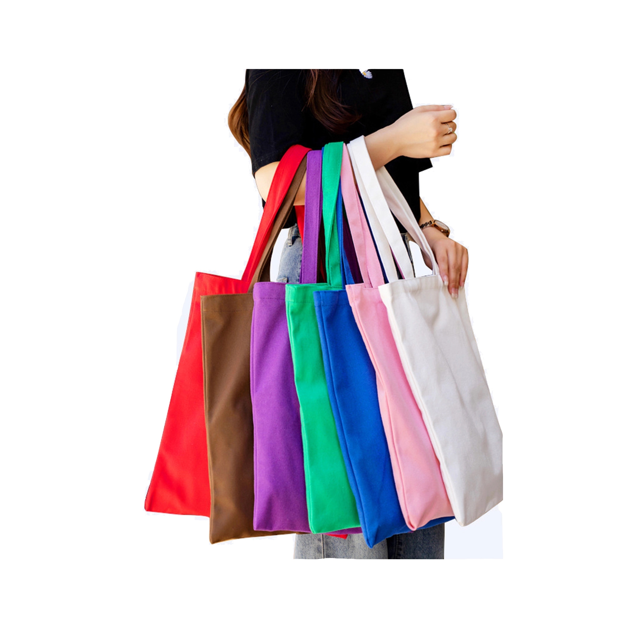 MOQ 50pcs Custom Canvas Tote Bag, custom tote bag with logo imprint 11