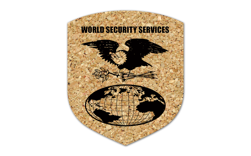 Shield Cork Coaster