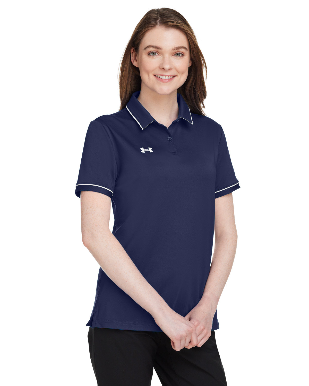 Ladies' Tipped Teams Performance Polo