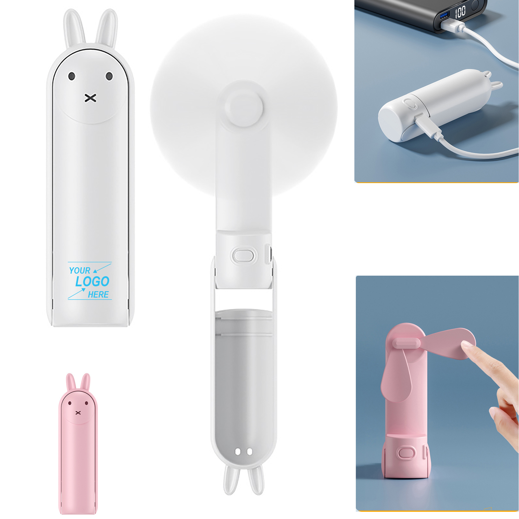Portable Foldable Handheld Fan