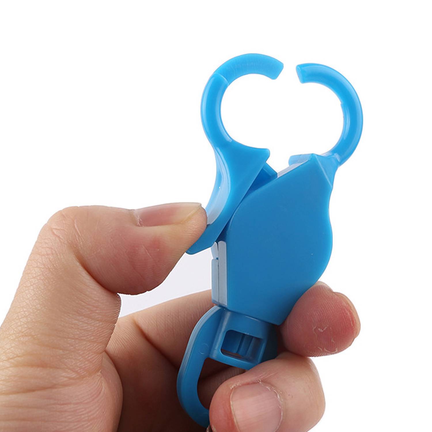 Plastic Spring Rope Coiled Keychain 5