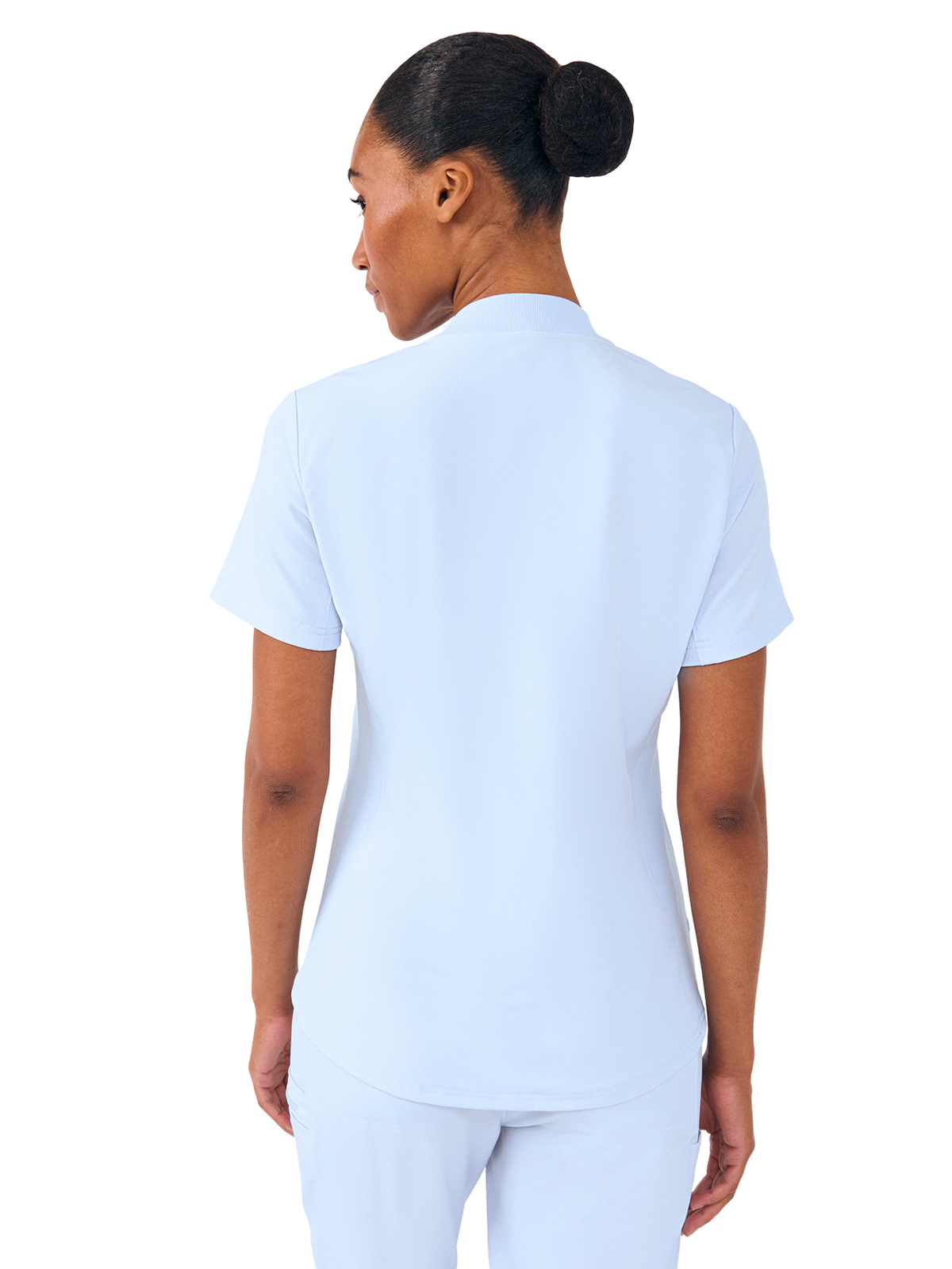 Landau - Forward - Women's Three-Pocket Rib-Knit Neckline V-Neck Top 16