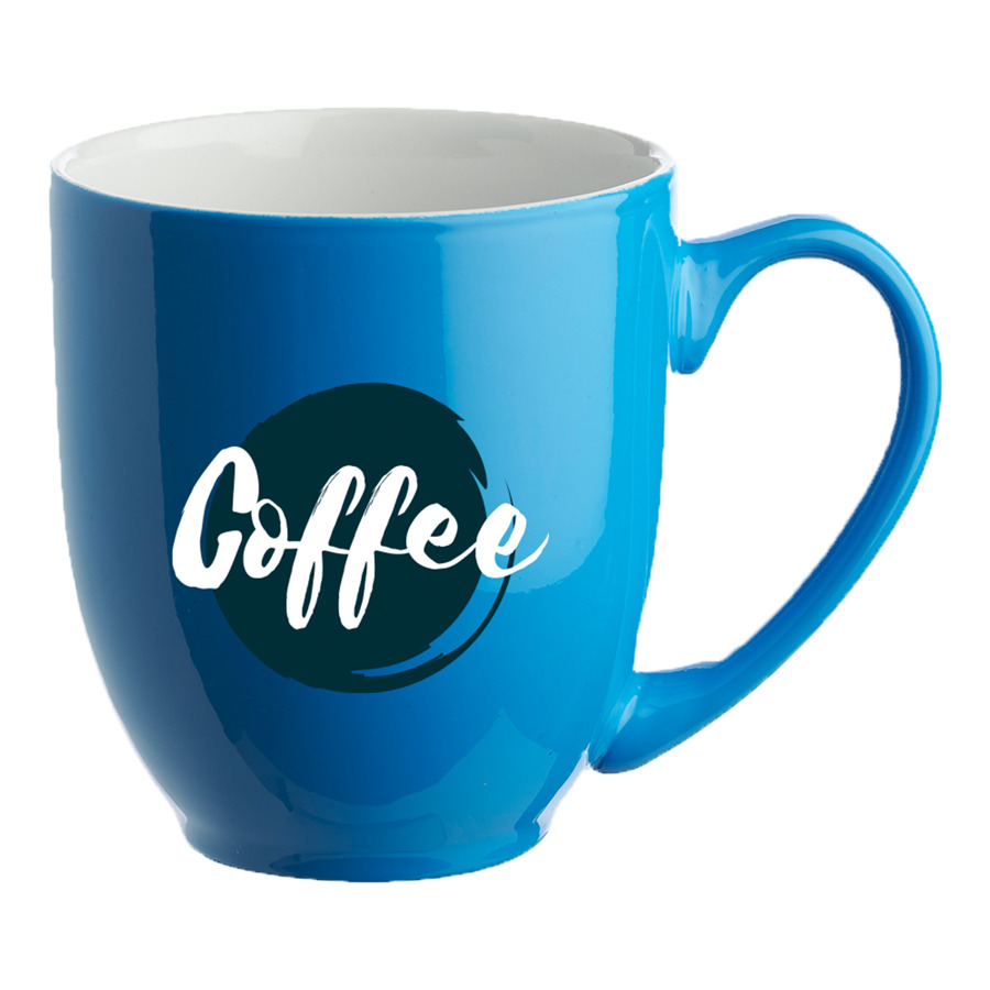 16 oz. Fluorescent Bistro Personalized Mug 10