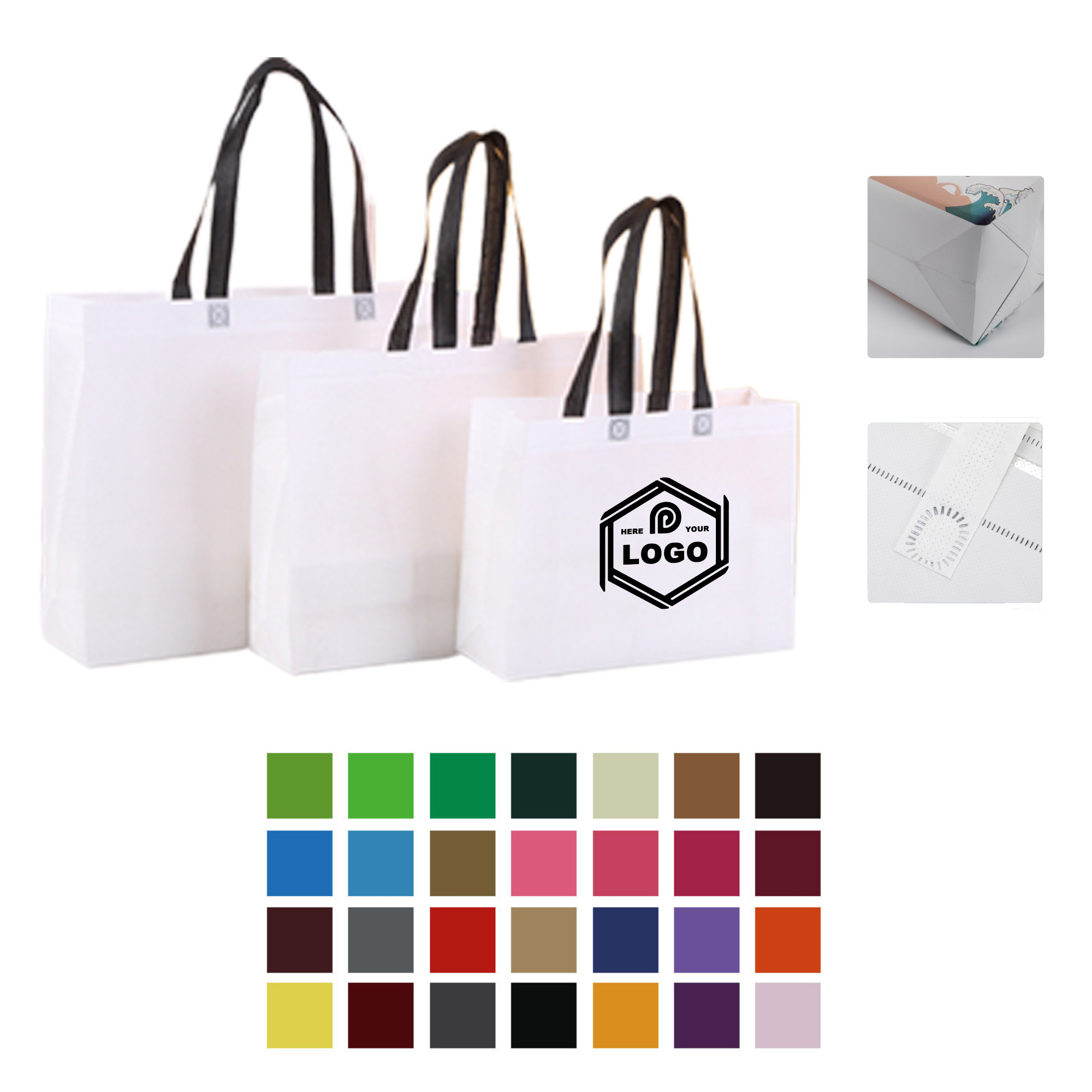 Customizable Non-Woven Grocery Bag 2