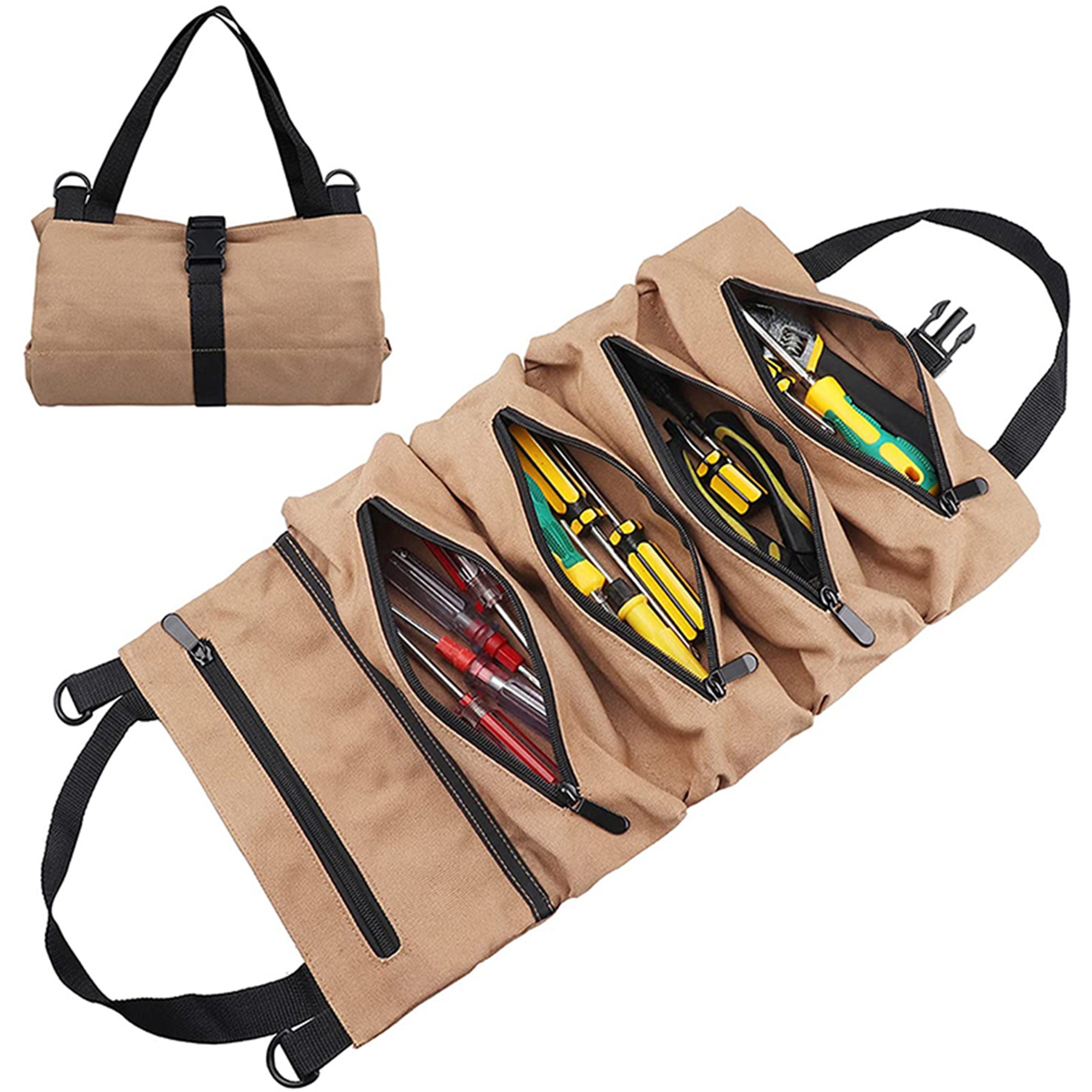 Multifunctional Roll Up Tool Bag 3