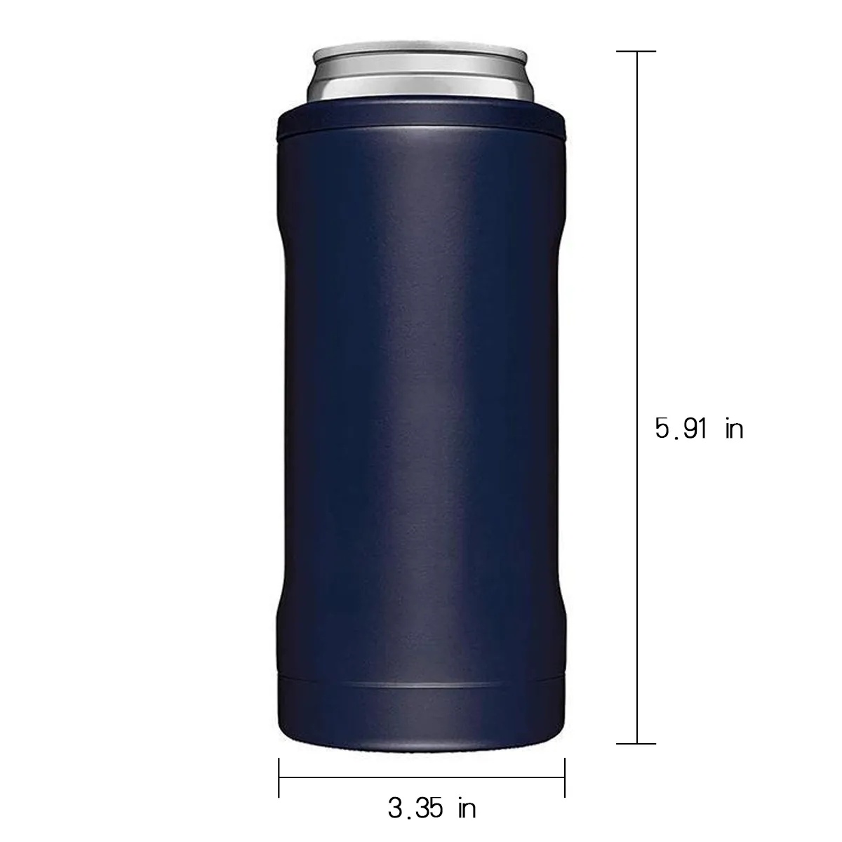 Double-Walled Stainless Steel Insated Cooler Drink Holder, custom koozie with logo imprint 9