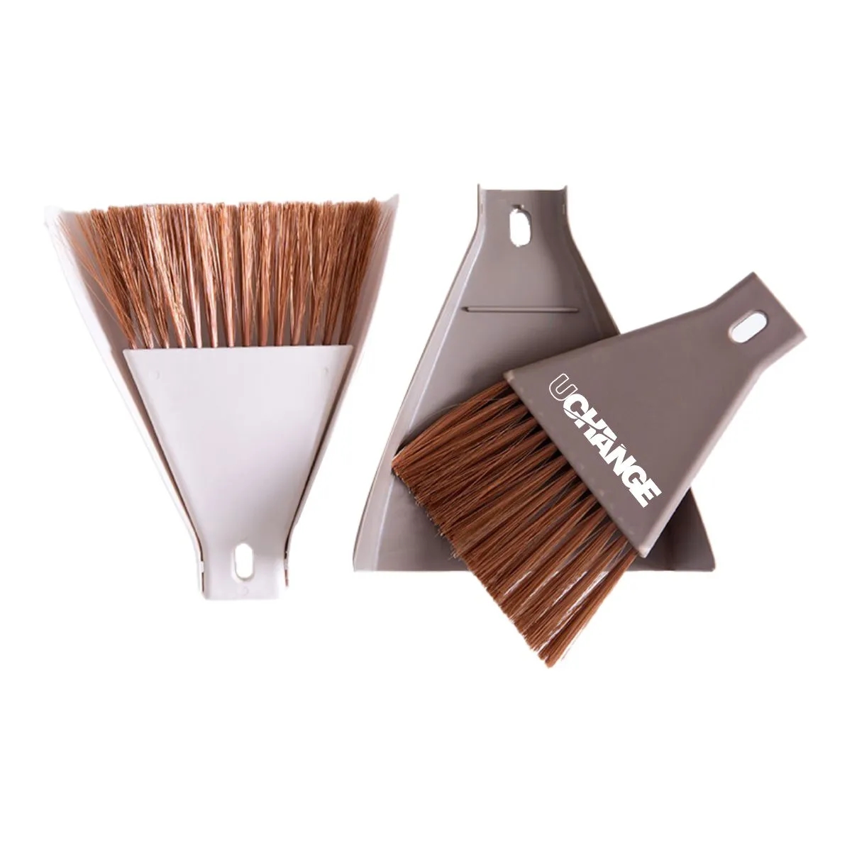 Mini Desk Dustpan And Keyboard Brush Set 2