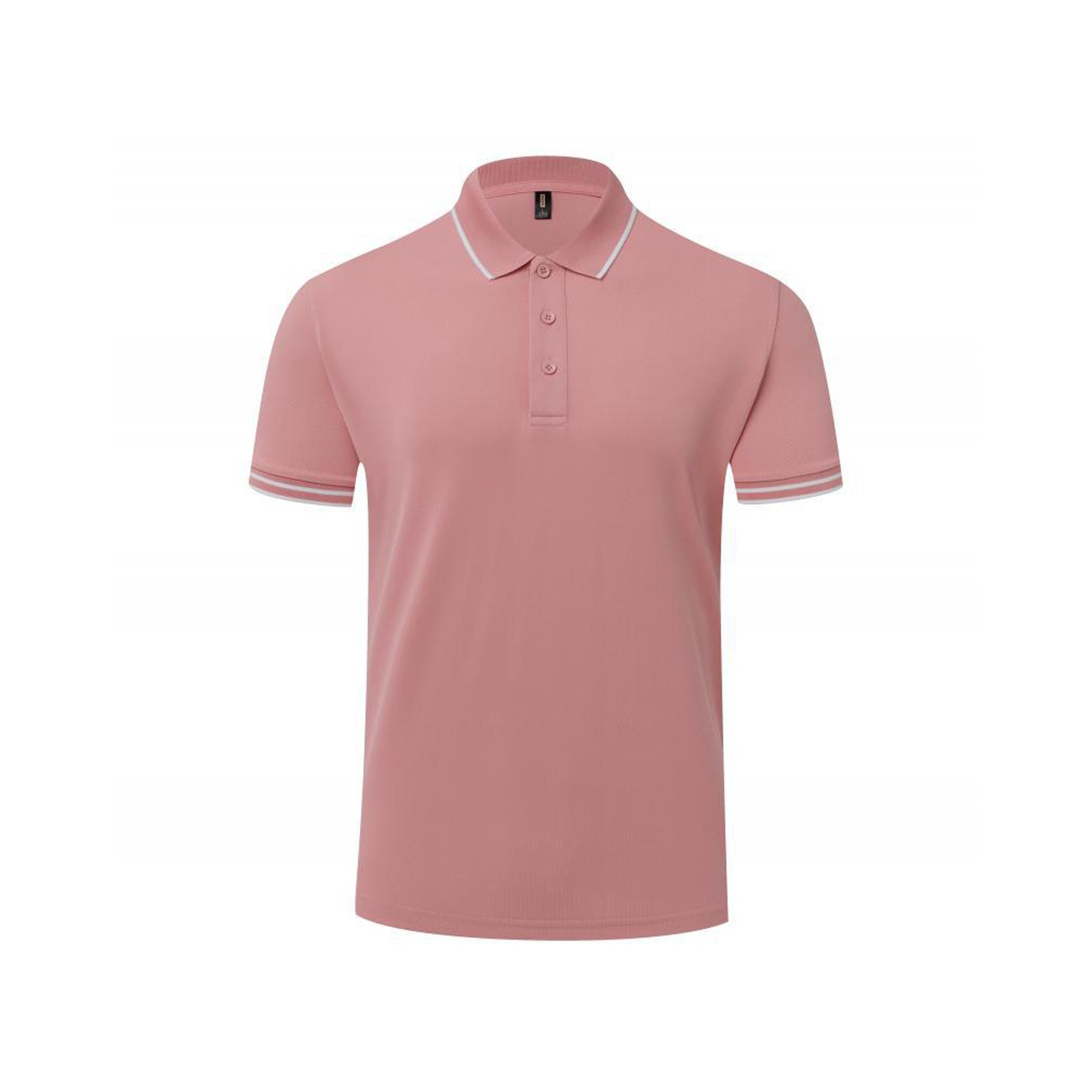 Mens Striped Short Sleeve Polo Shirts 2