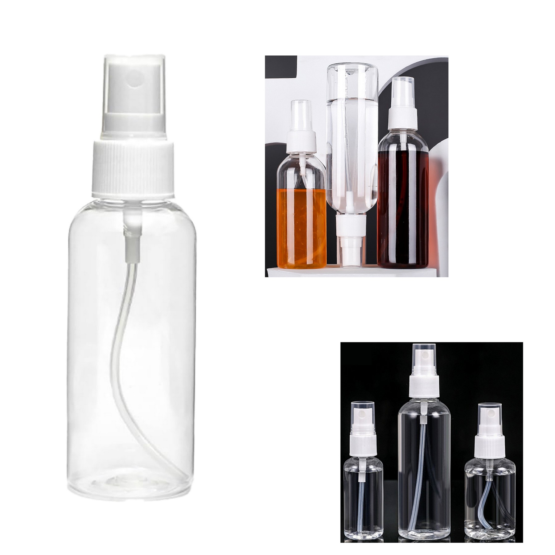 50ml Clear Dispenser Spray Bottle 1