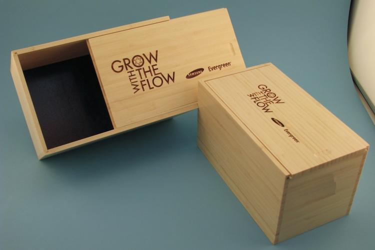 Wood Sliding Lid Box, 9.5 x 5.87 x 4.75" 2