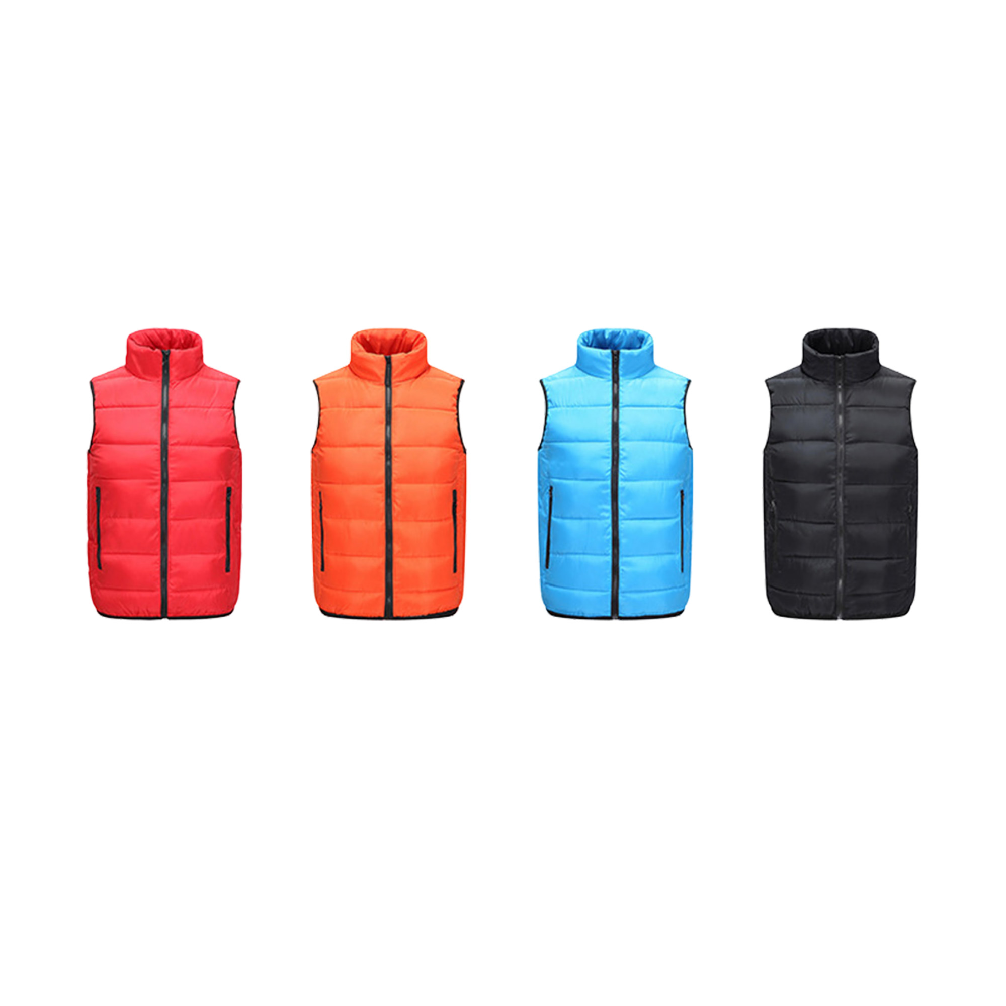 Customized Windproof Stand-Up Waistcoat 7
