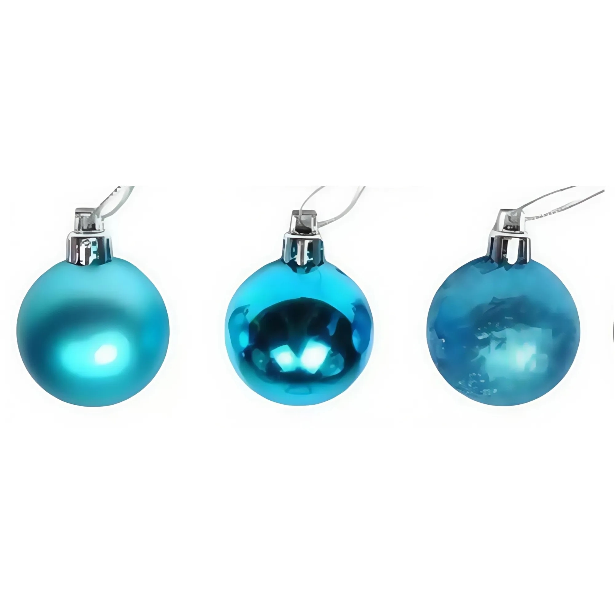 Party Christmas Plastic Decorative Balls 12