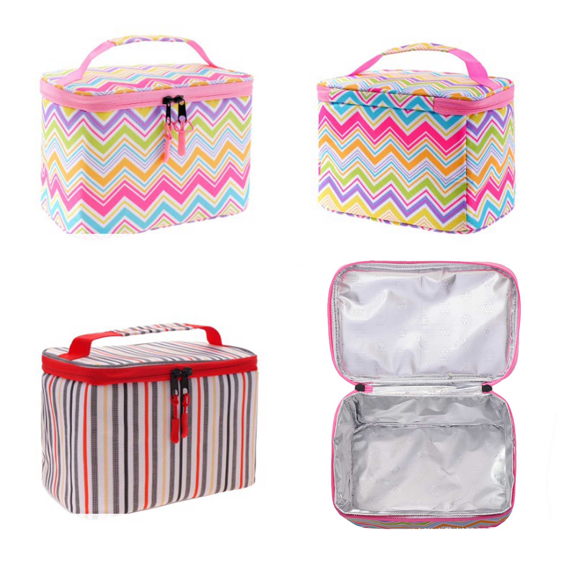 6 Cans Insulated Lunch Cooler Portable Bag 8